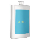 Flasque Bleu bébé - Sérénité (Droite)