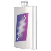 Flasque Bleu violet blanc (Gauche)