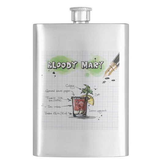 Flasque Bloody Mary (devant)