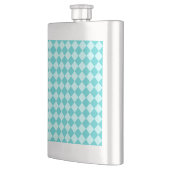 Flasque Blue Combination Diamond Motif par Shirley Taylor (Gauche)