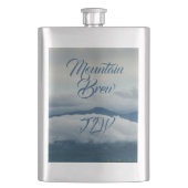 Flasque Blue Ridge Mountains Customable Mountain Brew (devant)