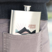 Flasque Bluerock Wildland Provincial Park Colour Hills (En situation)