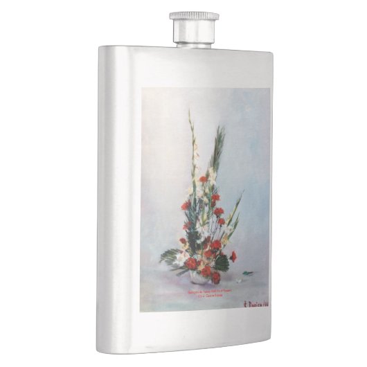 Flasque Bodegón de flores/Nature morte des fleurs (Droite)