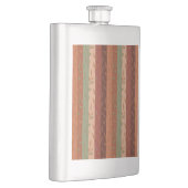 Flasque Boho Leaf Motif Rustic Home Décor (Droite)