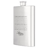 Flasque Boire ... Vous Êtes Heureux, Chesterton Wisdom Fla (Gauche)