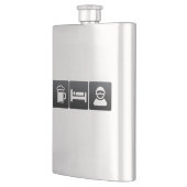 Flasque Boisson, sommeil et embarquement de neige (Gauche)