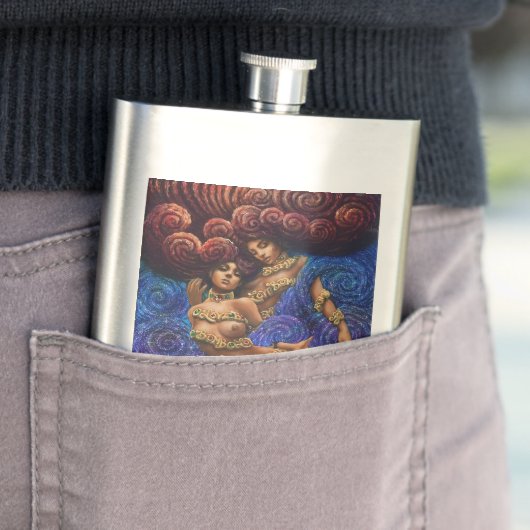 Flasque Bombe d'amour (En situation)