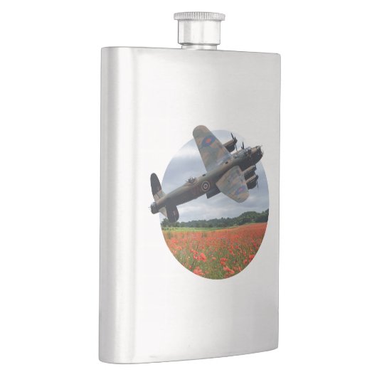 Flasque Bombe De Lancaster Sur Un Champ De Populations (Droite)