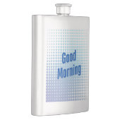 Flasque Bonjour Blue Dots (Droite)