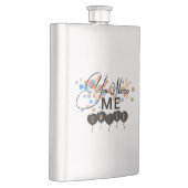 Flasque Bonne citation avec ballons - Vous M'avez FAIT SOU (Droite)