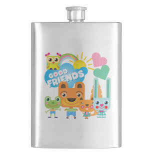 Flasque Bons amis d'animaux