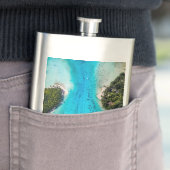 Flasque Bora Bora - Chemin Vers L'Océan (En situation)