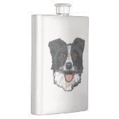 Flasque Bordure Collie (Droite)