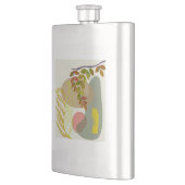 Flasque Botanique Boho jaune vert (Gauche)