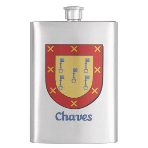 Flasque Bouclier héraldique de Chaves