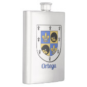 Flasque Bouclier héraldique Ortega (Droite)