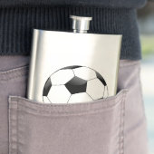Flasque Boule de football (En situation)
