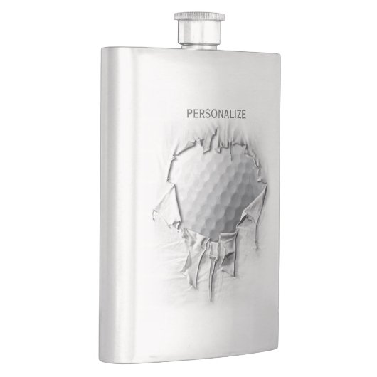 Flasque Boule de golf déchirée (Droite)