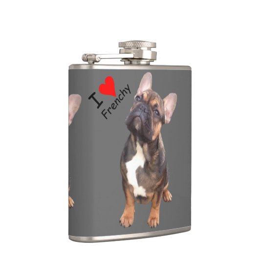 Flasque Bouledogue français (Droite)