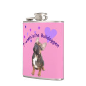 Flasque Bouledogue français (Gauche)