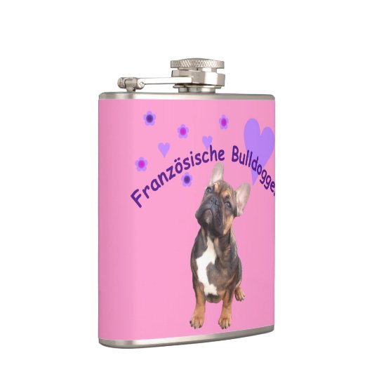 Flasque Bouledogue français (Droite)