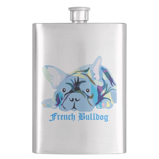 Flasque Bouledogues français (devant)