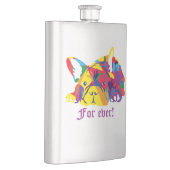 Flasque Bouledogues français (Droite)
