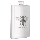 Flasque Bourdon noir ouvrier abeille miel (Droite)