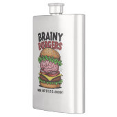 Flasque Brainy Burgers (Gauche)