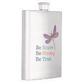 Flasque Brave forte vraie libellule (Droite)