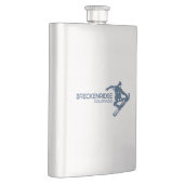 Flasque Breckenridge Colorado Snowboardeur (Droite)