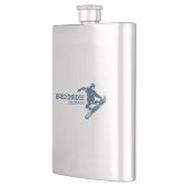 Flasque Breckenridge Colorado Snowboardeur (Gauche)