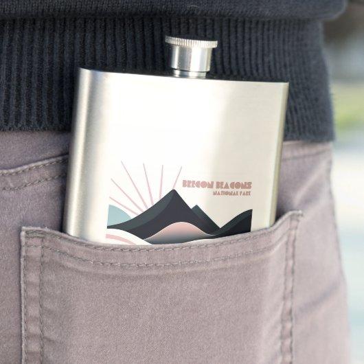 Flasque Brecon Beacons Parc national Colorées Hills (En situation)