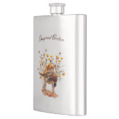 Flasque Brittany Spaniel, Chasse Pheasant Café Mug Flas (Gauche)