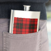 Flasque Brodie clan tartan rouge noir plaid (En situation)