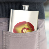 Flasque Bronze & Or (En situation)