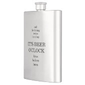 Flasque Bros avant la maison Groomsmen Mariage Flask (Gauche)