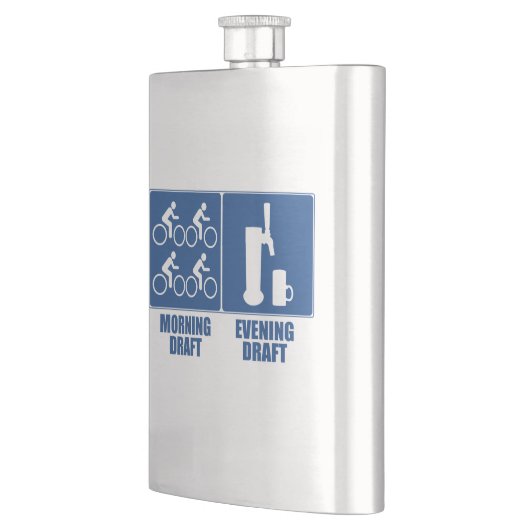 Flasque Brouillon du matin, Brouillon du soir (Gauche)