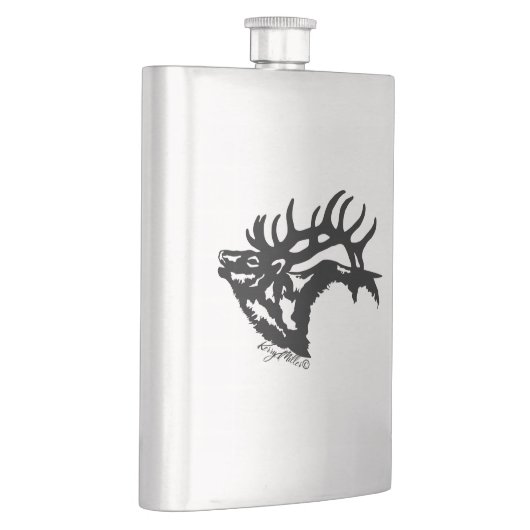 Flasque Bull Elk (Droite)