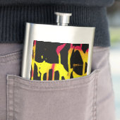 Flasque burons et éperons et bacchanal (En situation)