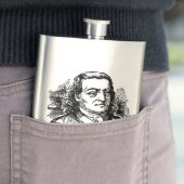 Flasque Button Gwinnett (En situation)