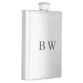 Flasque BW Initiales Briquet – L'édition Cadeau de Luxe (Droite)