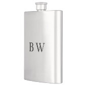 Flasque BW Initiales Briquet – L'édition Cadeau de Luxe (Gauche)