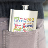 Flasque Cadeaux Uniques Et Spéciaux 100e Fête Anniversaire (En situation)