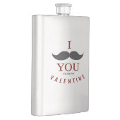 Flasque Cadeaux Valentine Mustache (Droite)