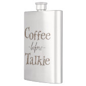 Flasque Café avant Talkie (Gauche)