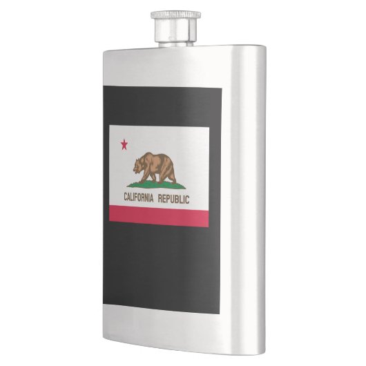 Flasque California State Flag Design (Gauche)