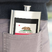 Flasque California State Flag Design (En situation)