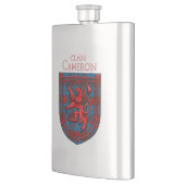 Flasque Cameron Chasse Tartan Scottish Plaid (Gauche)