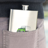 Flasque Camion de dessin (En situation)